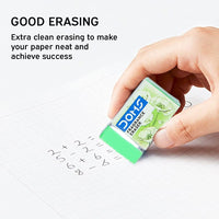 Doms Non-Toxic Fragrance Erasers Set | for Clean & Clear Erasing | Stationery Gift Item for Kids & Students | Playful Body Colors | Pack of 20 Pieces