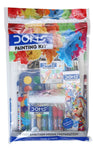 Doms Painting Kit | Perfect Value Pack | Kit for School Essentials | Gifting Range for Kids | Combination of 9 Painting & Coloring Items | Pack of 1 Multicolor