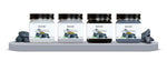 DR.RASHEL Charcoal pack of 4 (scrub, gel, cream & facepack) for black heads removal - 1520 ml