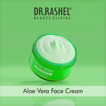 DR.RASHEL Aloe Vera Face Cream For Women and Men | All Skin Types |Soft and Healthy Skin | Repairing & Nourishment | Deep Hydration & Moisturization | 100% Vegan | Paraben Free