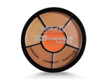 Insight Cosmetics Pro Concealer Palette Waterproof Concealer With Full Coverage |Easily Blendable Concealer| 3 in 1 Palette- Conceal Corect & Contour | Crease Resistance |Long Lasting |Oil Control with Matte Finish | Toxic & Cruelty Free | Concealer