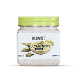 DR.RASHEL Multani Mitti Scrub For Face & Body (380 Ml) | All Skin |Cleanser Scrub For Deep Exfoliation | Dead Skin Remover Scrub | Tan Removal | Blackhead Remover Scrub