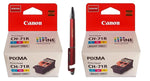 Canon PrintHead CH 71R (Set of 2) for G570 / G670 Ink Tank Printers with  3in1 Multi-Function Mobile Phone Stand Stylus Pen Anti-Metal Texture Rotating Ballpoint Pen CH 71