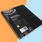 Luxor Single-Subject A4 Ruled Notebook - 160 Pages, 21.6 * 27.9 cm - Ideal for School, College, and Personal Journaling
