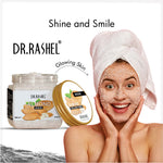DR.RASHEL Almond Scrub For Face & Body (380 Ml) | All Skin |Cleanser Scrub For Deep Exfoliation | Dead Skin Remover Scrub | Tan Removal | Blackhead Remover Scrub
