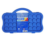 Doms 36 Shades 30mm Water Colour Cakes | Easy to Use Palette Lid | Organic Rich Colour Pigments | Free Brush Inside | Non-Toxic & Safe for Kids | Pack of 1