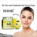 DR.RASHEL De-Tan Face Pack for Glowing Skin, Oil Control, Acne, Pimples, Detan, Blemishes, Pigmentation & Brightening, Face Cleansing for Face & Body (380 Ml)