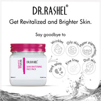 Dr.Rashel WHITE SKIN FACE PACK For Skin Whitening, Skin Lightening, Dark Spot, Reduce Pigmentation (380 ml)