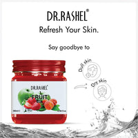 DR.RASHEL Customized Facial Combo Pack of Fruit Scrub | Fruit Cream| Fruit Skin Gel | Fruit Face Pack & Body Facial Kit For Women Paraben & Sulfate Free - Pack of 4 (380 ML) Each