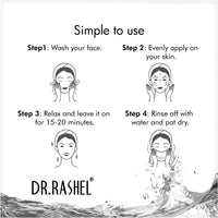 Dr.Rashel CHOCOLATE FACE PACK For vibrant glow, exfoliates purifies and hydrates the skin (380 ml)