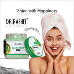 DR.RASHEL Aloe Vera Scrub For Face & Body (380 Ml) | All Skin |Cleanser Scrub For Deep Exfoliation | Dead Skin Remover Scrub | Tan Removal | Blackhead Remover Scrub