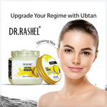 DR.RASHEL Ubtan Face Pack | Haldi |for Glowing Skin, Oil Control, Acne, Pimples, Blemishes, Pigmentation & Brightening, Face Cleansing for Face & Body (380 Ml)