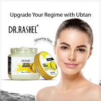 DR.RASHEL Ubtan Face Pack | Haldi |for Glowing Skin, Oil Control, Acne, Pimples, Blemishes, Pigmentation & Brightening, Face Cleansing for Face & Body (380 Ml)