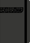 MatrikaS Signature Elite - Black : Blank Diary/Notebook , Perfect for Bullet Journaling , Dotted pages for Diary, Journaling , Planner , Calligraphy, etc., with stickers for creative writing and with beautiful covers.