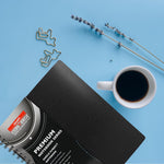 Luxor Single-Subject A4 Ruled Notebook - 160 Pages, 21.6 * 27.9 cm - Ideal for School, College, and Personal Journaling