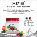 DR.RASHEL Customized Facial Combo Pack of Fruit Scrub | Fruit Cream| Fruit Skin Gel | Fruit Face Pack & Body Facial Kit For Women Paraben & Sulfate Free - Pack of 4 (380 ML) Each