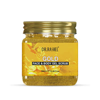DR.RASHEL Aloe Vera Scrub, Gold Gel Scrub, De-Tan Gel & Pearl Cream For Face & Body 380 ml Each (Combo Pack of 4)
