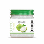 DR.RASHEL Tender Coconut Face Scrub For Hydrating & Moisturizer Scrub (380ml) | Cleanser Scrub For Deep Exfoliation & soothnes | Dead Skin Cell Remover Facial Scrub For All Skin Types