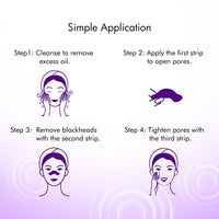 DR.Rashel Nose Pore Strips For Pore Cleansing | Deep Cleansing Nose Strips For Instant And Painless Blackheads Removal | Deep Purifying Blackhead Remover Strips for Nose | 10 PCS (Bamboo Charcoal)