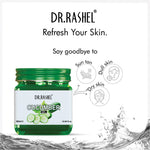DR.RASHEL Cucumber Gel For Men & Women For Moisturizing And Glowing Skin Enrich With Natural Extract of Cucumber | Parabens, SLS, Silicones & Colour Free (380ml)
