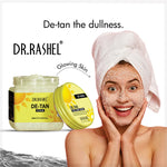 DR.RASHEL De-Tan Scrub For Face & Body (380 Ml) | Revitalizing Tan Removal Scrub | Cleanser Scrub For Deep Exfoliation | Dead Skin Remover Scrub | Blackhead Remover Scrub | Skin Brightening Lightening