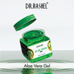DR.RASHEL Aloe Vera Gel with natural Aloevera Extract for Men & Women for Moisturize and Sooth Glowing Skin with No Parabens, SLS, Silicones & Colour (380ml)