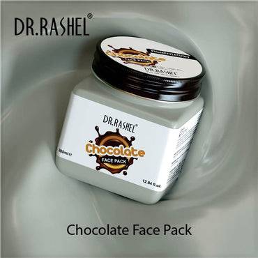 Dr.Rashel CHOCOLATE FACE PACK For vibrant glow, exfoliates purifies and hydrates the skin (380 ml)