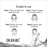 DR.RASHEL De-Tan Scrub For Face & Body (380 Ml) | Revitalizing Tan Removal Scrub | Cleanser Scrub For Deep Exfoliation | Dead Skin Remover Scrub | Blackhead Remover Scrub | Skin Brightening Lightening