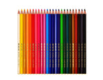Nataraj Full Size Colour Pencils-24 Shades|Multicolor