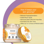 DR.RASHEL Vitamin C Cream For Men & Women With Goodness of Orange Extract & Glycerin (380 Ml) | Hydrating & Moisturizing Facial Cream |soothing & Cleansing Facial Cream For All Skin Types