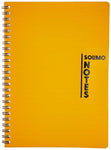 Solimo Notebooks, Spiral-Bound, Lightweight, Vibrant Colours (A5, 100 Pages, 70 GSM, Set of 5)