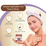 DR.RASHEL Coffee Gel Face & Body Scrub For Men and Women (380 Ml) | All Skin |Cleanser Scrub For Deep Exfoliation | Dead Skin Remover | Tan Removal | Blackhead Remover