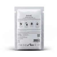 DR.RASHEL Charcoal Face Sheet Mask With Serum For Women and Men | All Skin Types | Soft and Healthy Skin | Deep Cleansing & Oil Control | Repairing & Nourishment | Soothing And Hydrating | Paraben Free | Pack Of 4 | 20 Grams Each
