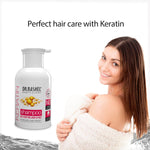 DR.Rashel Keratin Shampoo Enriched with Goodness of Keratin & Lemon Extract | Deep Hair care | Sutiable For Shiny, Smooth & Breakage Free Healthy Hair For Men Women 250 ML