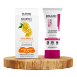 DR.RASHEL Vitamin C Nose Strips & White Skin Face Wash Combo For Radiant Complexion.