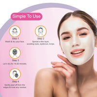 DR.RASHEL White Skin Peel Off Mask For Men & Women (120ml) | Fights Pollution & Dirt | Removes Impurities & Acne | Deeply Detoxifies Skin | Pack of 1