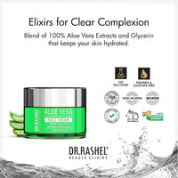 DR.RASHEL Aloe Vera Face Cream For Women and Men | All Skin Types |Soft and Healthy Skin | Repairing & Nourishment | Deep Hydration & Moisturization | 100% Vegan | Paraben Free