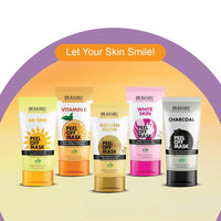DR.RASHEL Vitamin C Peel Off Mask For Men & Women (120ml) | Fights Pollution & Dirt | Removes Impurities & Acne | Deeply Detoxifies Skin | Pack of 1
