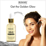 Dr.Rashel Gold Face Serum for Moisturizing & Glowing Skin | Fighting against Aging, Sun Damage, Dark Spots | 30ml