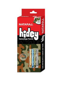 Nataraj Hidey Camouflage Pencil Camouflage, Pack of 10 x 3-3 pack