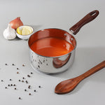 Vinod Kitchen in The Box Stainless Steel Cookware Combo Set of 25 Pcs | Multipurpose Kitchen Set for Cooking | Bartan/Donga Set | Induction and Gas Base- Silver