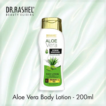 DR.RASHEL Aloe Vera Body Lotion For Men & Women (200 ML)