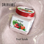 DR.RASHEL Fruit Scrub For Face & Body (380 Ml) | All Skin |Cleanser Scrub For Deep Exfoliation | Dead Skin Remover Scrub | Tan Removal | Blackhead Remover Scrub