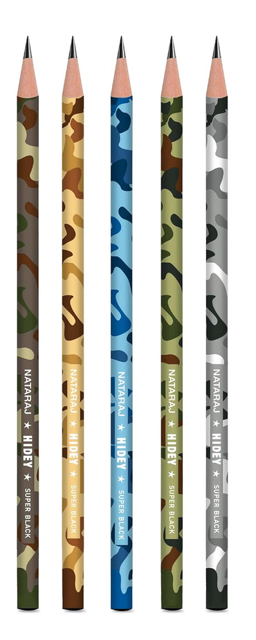 Nataraj Hidey Camouflage Pencil Camouflage, Pack of 10 x 3-3 pack