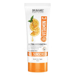 DR.RASHEL Vitamin C Sunscreen SPF 60 PA+++ Gel Ultra Hydrating Protects Your Skin From UV Rays With Matte Look Oil Control For Normal to Oily Skin Parabean Free – 100 ML