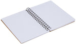 Solimo Notebooks, Spiral-Bound, Kraft Cover, Lightweight, Pleasing Designs (A5, 160 Pages, 100 GSM, Set of 3)