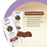 DR.Rashel Nose Pore Strips For Pore Cleansing | Deep Cleansing Nose Strips For Instant And Painless Blackheads Removal | Deep Purifying Blackhead Remover Strips for Nose | 10 PCS (Coffee)