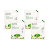 DR.RASHEL Tea Tree Face Sheet Mask With Serum For Women and Men | All Skin Types | Soft and Healthy Skin | Deep Cleansing & Oil Control | Repairing & Nourishment | Soothing And Hydrating | Paraben Free | Pack Of 4 | 20 Grams Each