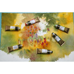 Mijello Mission Gold Class Professional Grade Extra-Fine Watercolour - Permanent Green No. 1 (585) - 15 ml