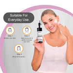 Dr.Rashel Charcoal Foaming Face Wash For Deep Cleansing With Licorice Extract & Menthol Crystals For Fight Against Pollutant (150 ml)
